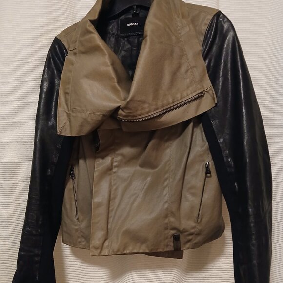 RUDSAK Leather Cascade Jacket - Picture 7 of 13